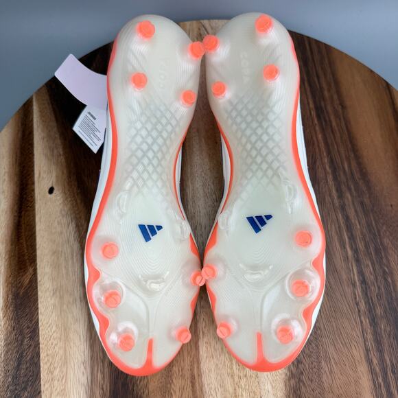 Adidas Copa Pure 3 Elite Laceless FG Coral Blaze Pack White Blue JS0650 Size 12 main image 5